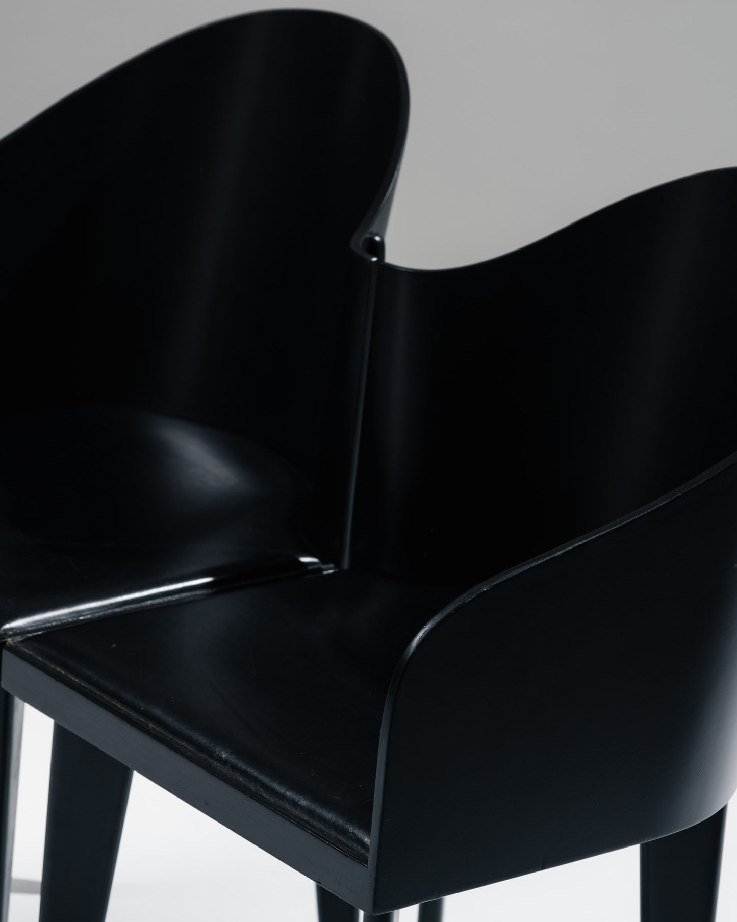 PAIR OF 'TOSCANA' CHAIRS, SARTOGO, GRENON, SAPORITI, 1980s