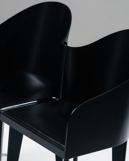 PAIR OF 'TOSCANA' CHAIRS, SARTOGO, GRENON, SAPORITI, 1980s