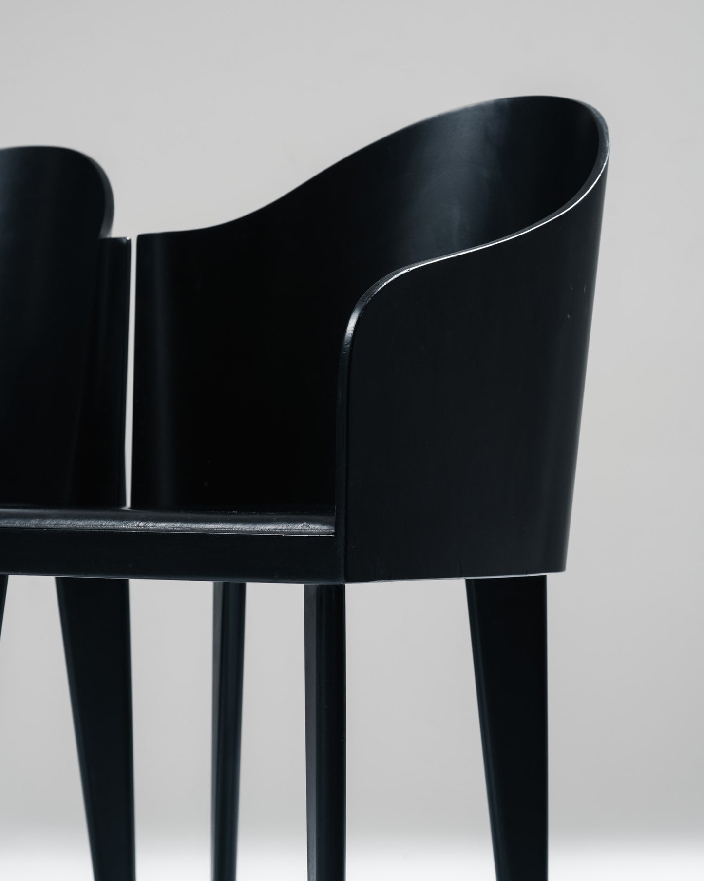 PAIR OF 'TOSCANA' CHAIRS, SARTOGO, GRENON, SAPORITI, 1980s