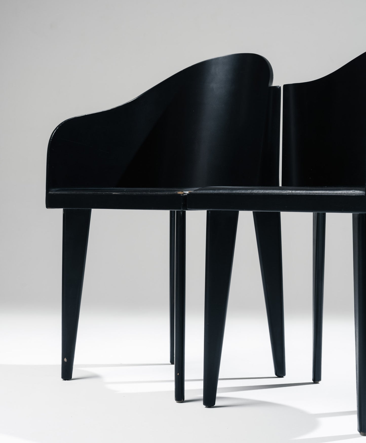 PAIR OF 'TOSCANA' CHAIRS, SARTOGO, GRENON, SAPORITI, 1980s