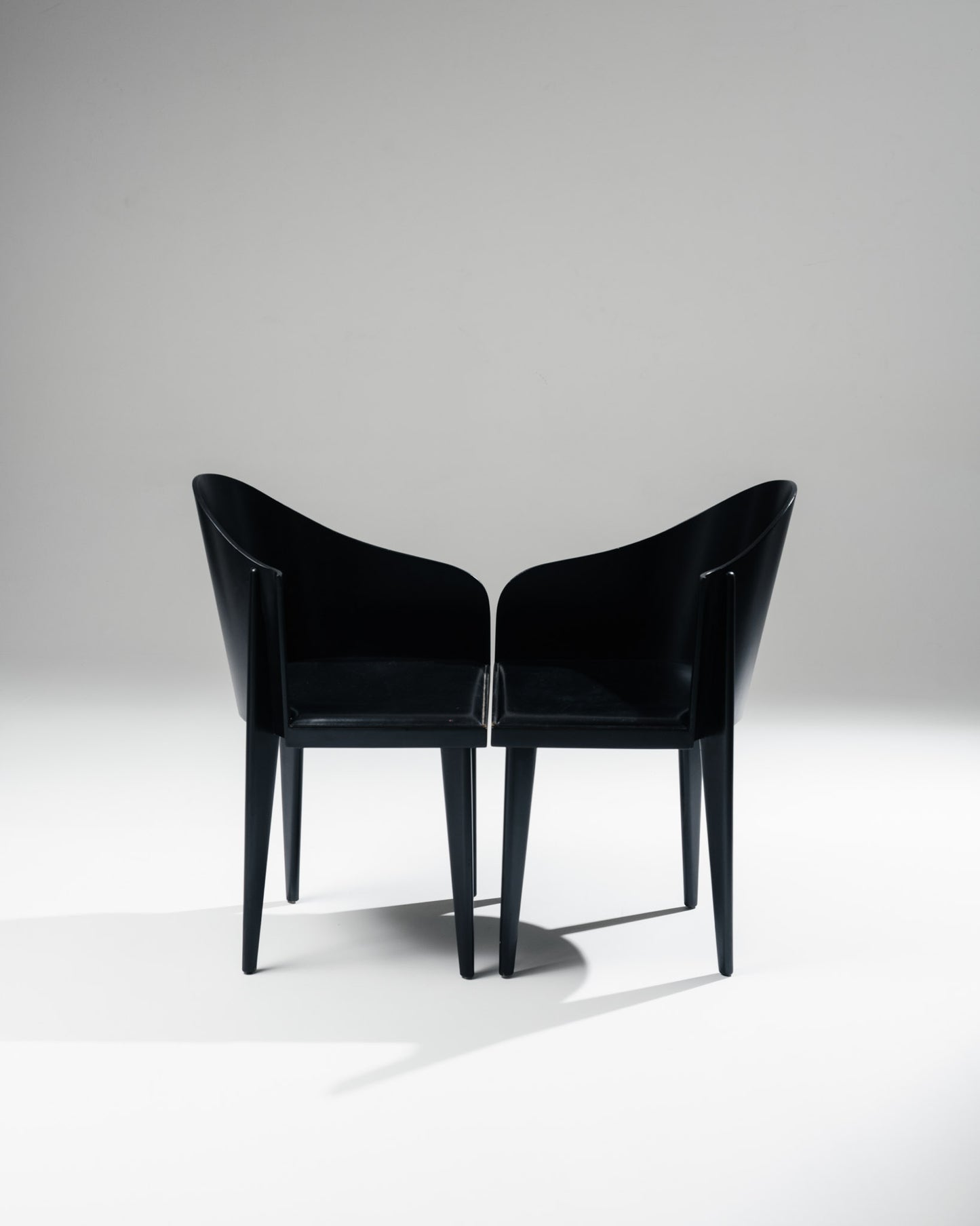 PAIR OF 'TOSCANA' CHAIRS, SARTOGO, GRENON, SAPORITI, 1980s