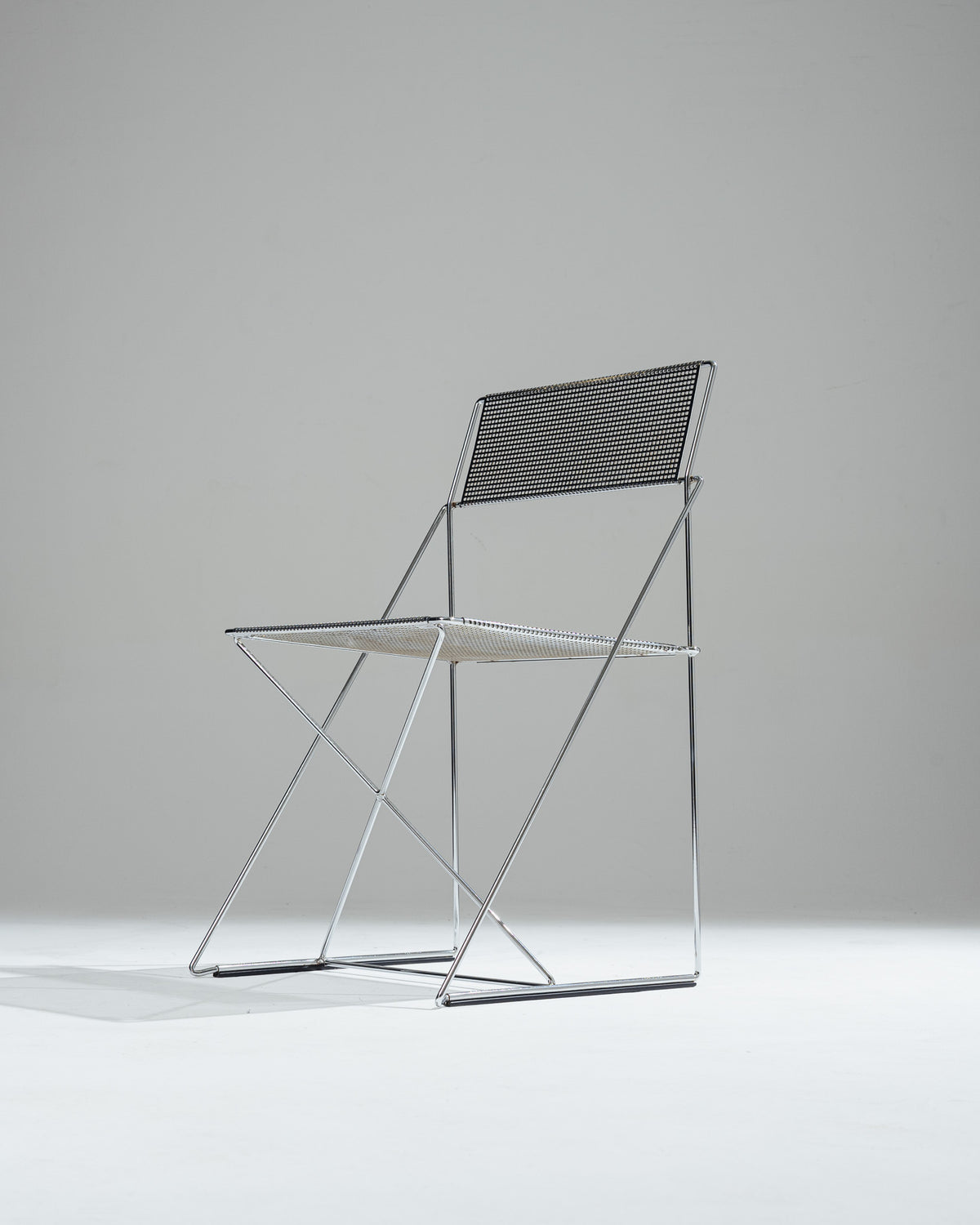 SET DE 6 CHAISES 'X-LINE', NIELS JØRGEN HAUGESEN, MAGIS, 1970s