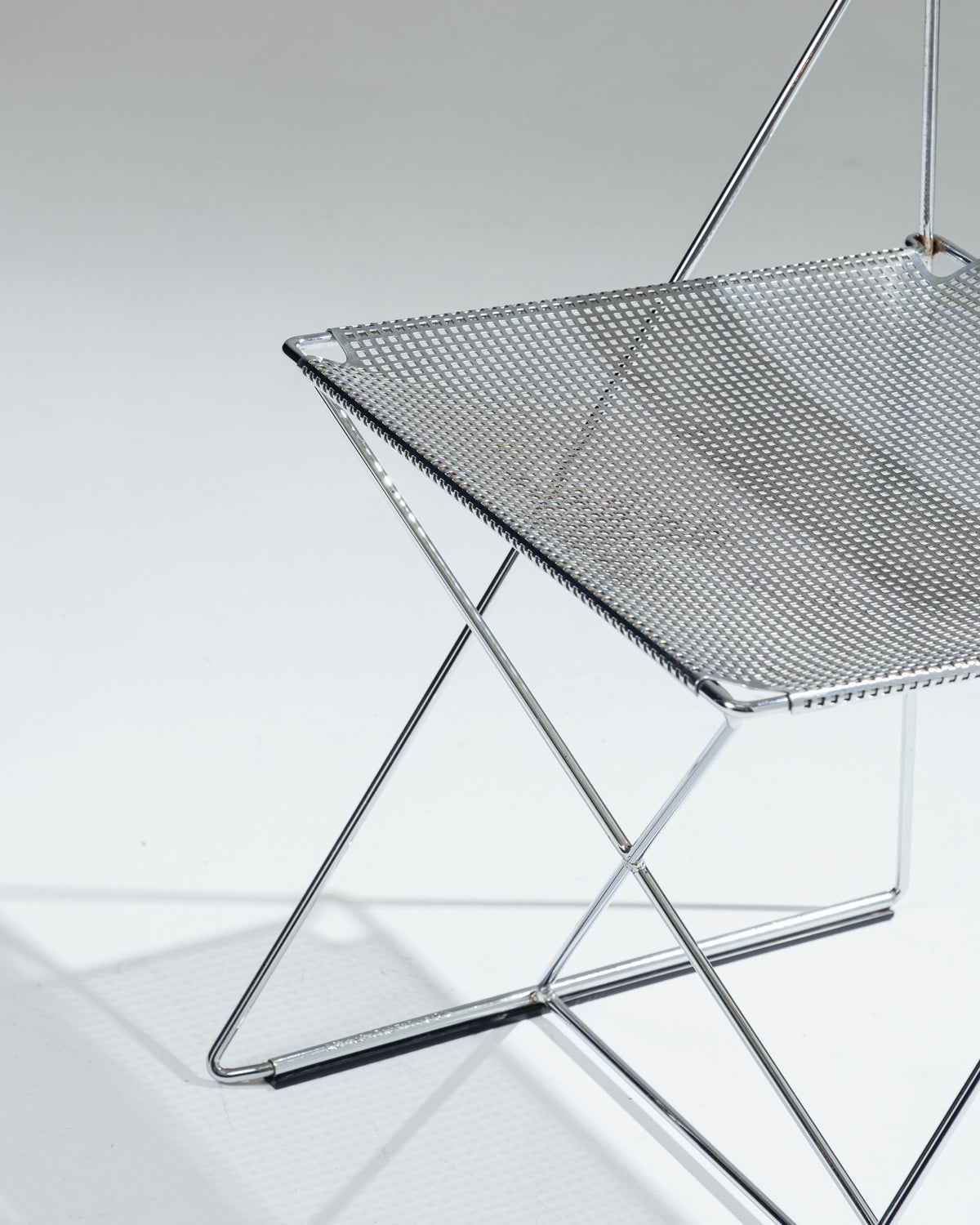 SET DE 6 CHAISES 'X-LINE', NIELS JØRGEN HAUGESEN, MAGIS, 1970s