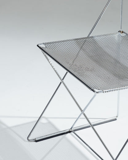 PAIRE DE CHAISES 'X-LINE', NIELS JØRGEN HAUGESEN, MAGIS, 1970s
