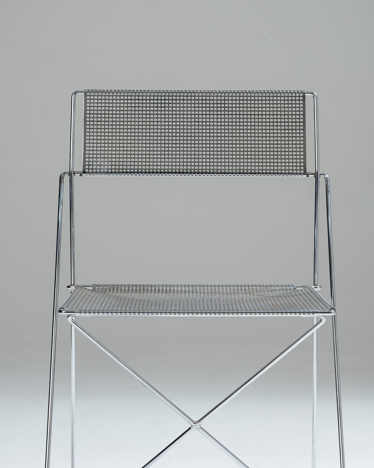 PAIRE DE CHAISES 'X-LINE', NIELS JØRGEN HAUGESEN, MAGIS, 1970s