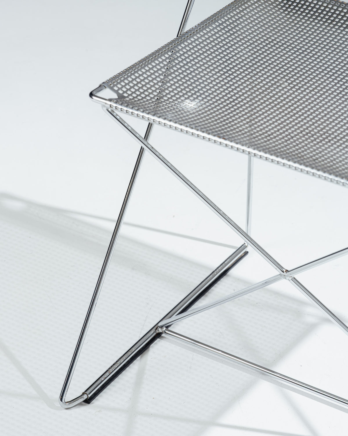 PAIRE DE CHAISES 'X-LINE', NIELS JØRGEN HAUGESEN, MAGIS, 1970s