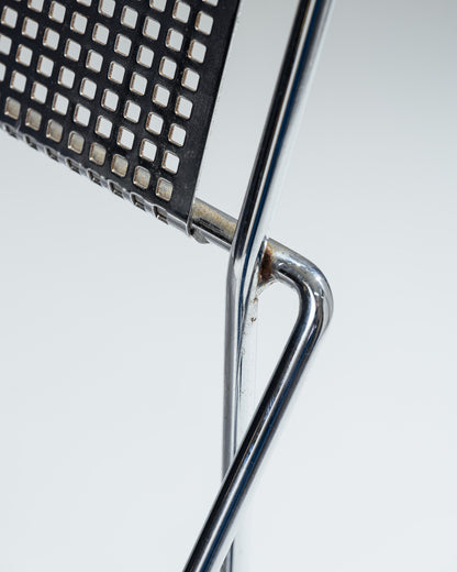 PAIRE DE CHAISES 'X-LINE', NIELS JØRGEN HAUGESEN, MAGIS, 1970s