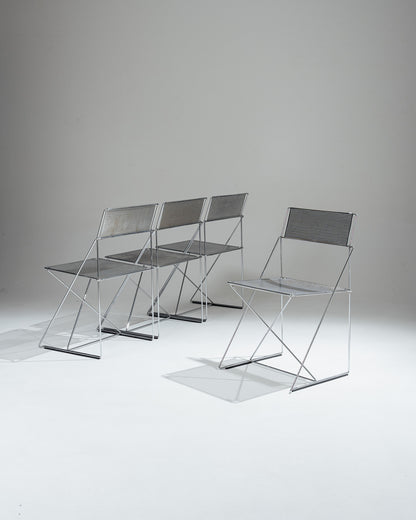 CHAISE 'X-LINE', NIELS JØRGEN HAUGESEN, MAGIS, 1970s