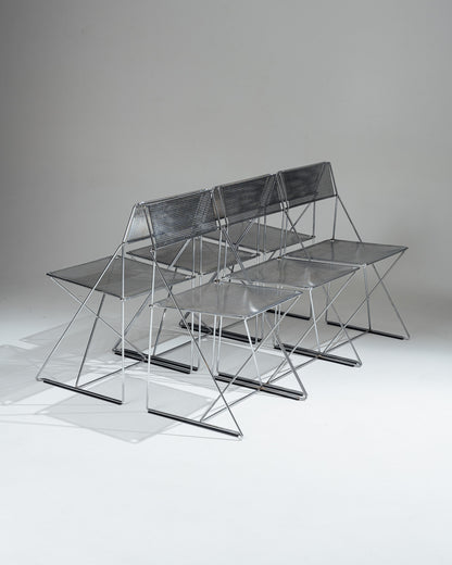CHAISE 'X-LINE', NIELS JØRGEN HAUGESEN, MAGIS, 1970s