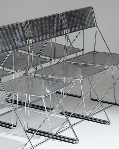 CHAISE 'X-LINE', NIELS JØRGEN HAUGESEN, MAGIS, 1970s