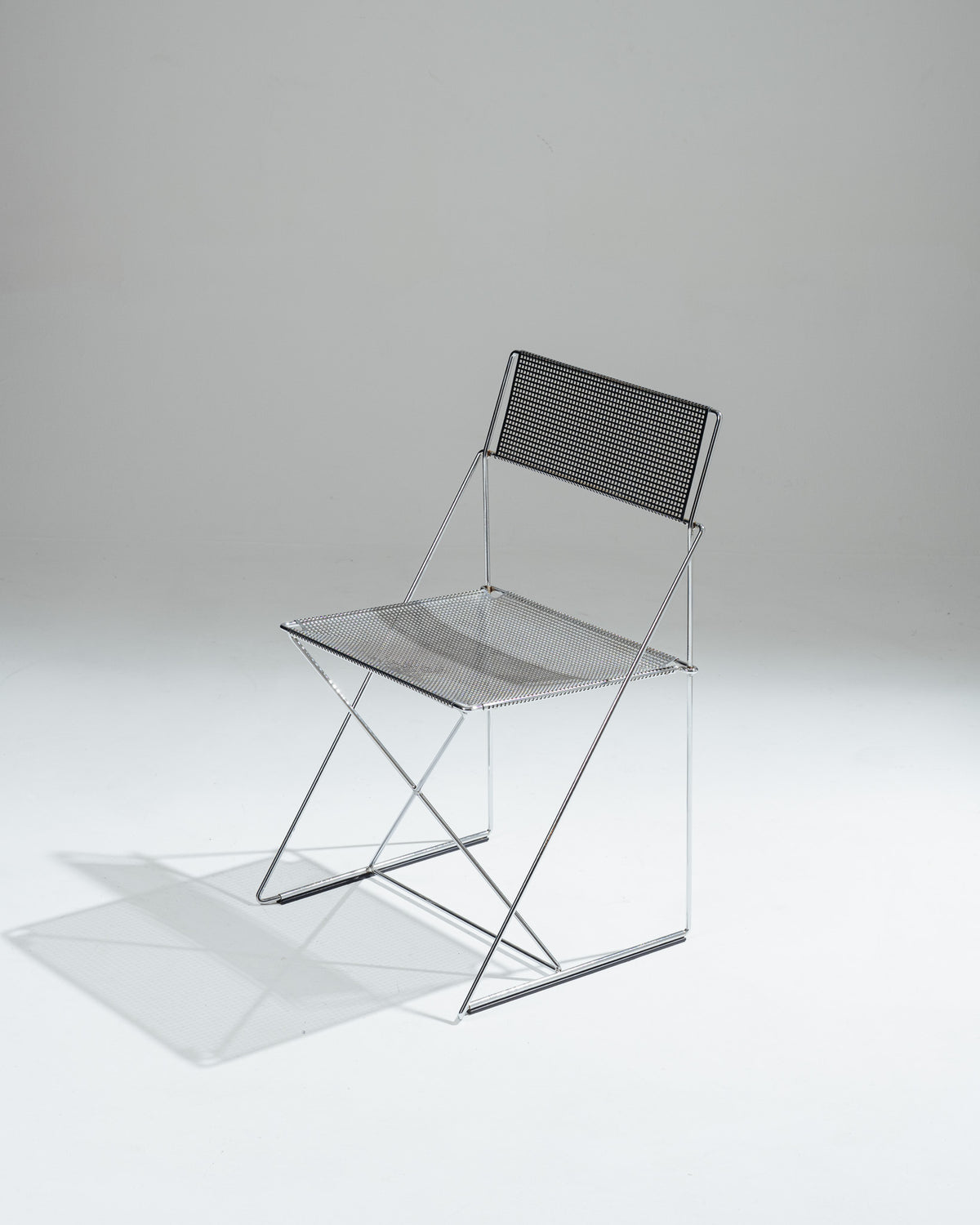 SET DE 6 CHAISES 'X-LINE', NIELS JØRGEN HAUGESEN, MAGIS, 1970s