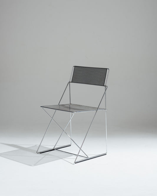 'X-LINE' CHAIR, NIELS JØRGEN HAUGESEN, MAGIS, 1970s