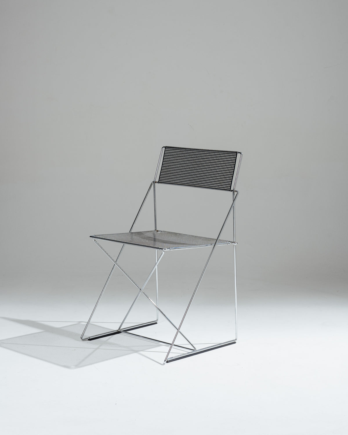 SET DE 6 CHAISES 'X-LINE', NIELS JØRGEN HAUGESEN, MAGIS, 1970s