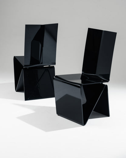 CHAISE 'PLI', MAURICE MARTY, ROCHE BOBOIS, 1980s