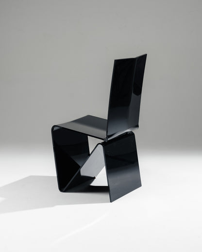 CHAISE 'PLI', MAURICE MARTY, ROCHE BOBOIS, 1980s