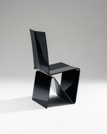 CHAISE 'PLI', MAURICE MARTY, ROCHE BOBOIS, 1980s