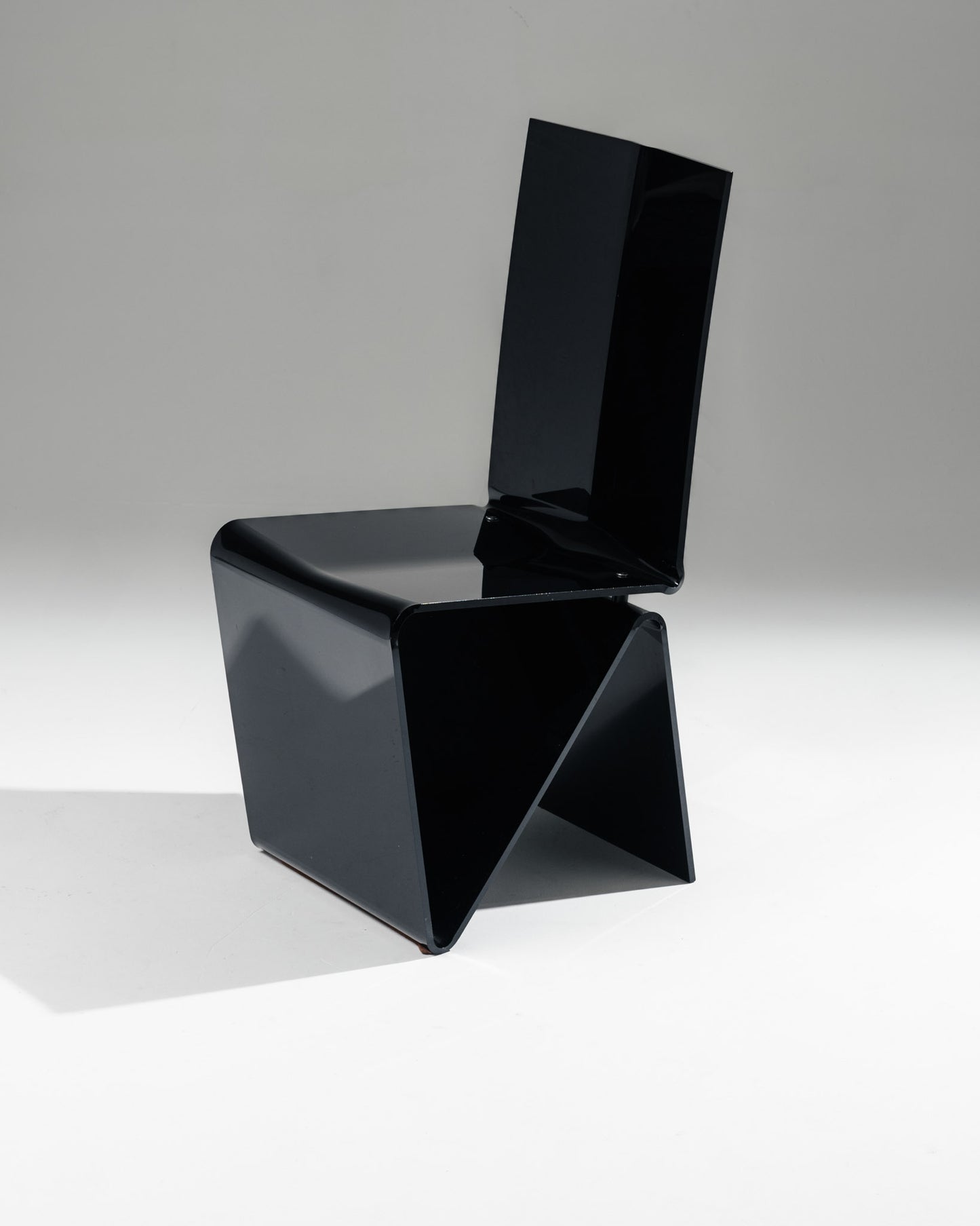 PAIRE DE CHAISES 'PLI', MAURICE MARTY, ROCHE BOBOIS, 1980s