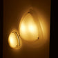 LARGE PLEXIGLAS WALL LIGHT FROM THE 1970S