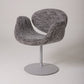 PIERRE PAULIN "TULIPE" TWEED ARMCHAIR, 1960s