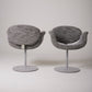 PIERRE PAULIN "TULIPE" TWEED ARMCHAIR, 1960s