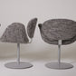 PIERRE PAULIN "TULIPE" TWEED ARMCHAIR, 1960s