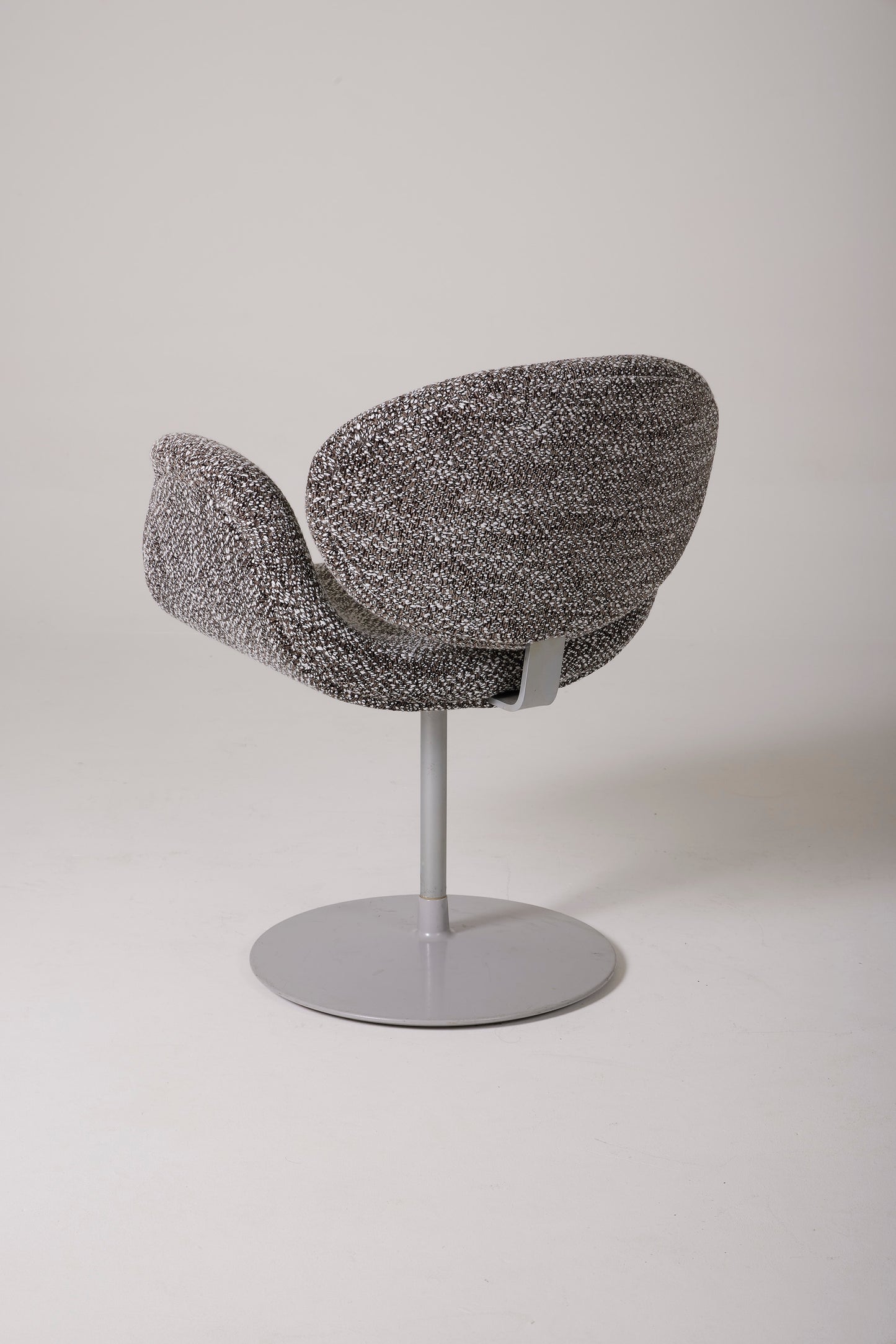 PIERRE PAULIN "TULIPE" TWEED ARMCHAIR, 1960s