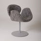 PIERRE PAULIN "TULIPE" TWEED ARMCHAIR, 1960s