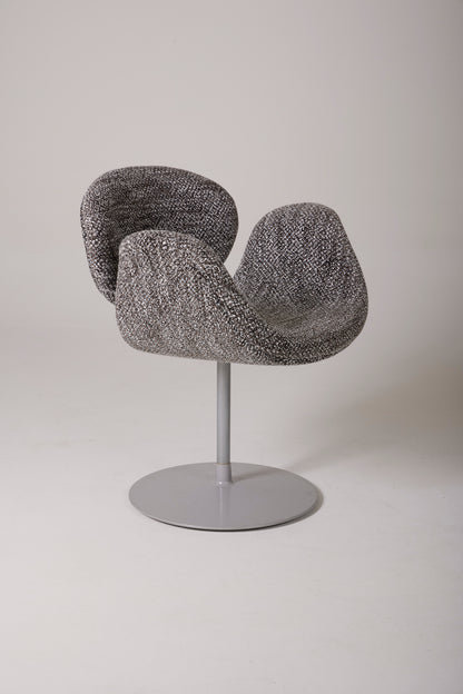 PIERRE PAULIN TWEED-SESSEL „TULIPE“, 1960er Jahre