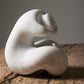 SCULPTURE EN MARBRE "CAPTIVATION"