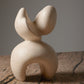 SCULPTURE EN MARBRE "LIMESTONE"