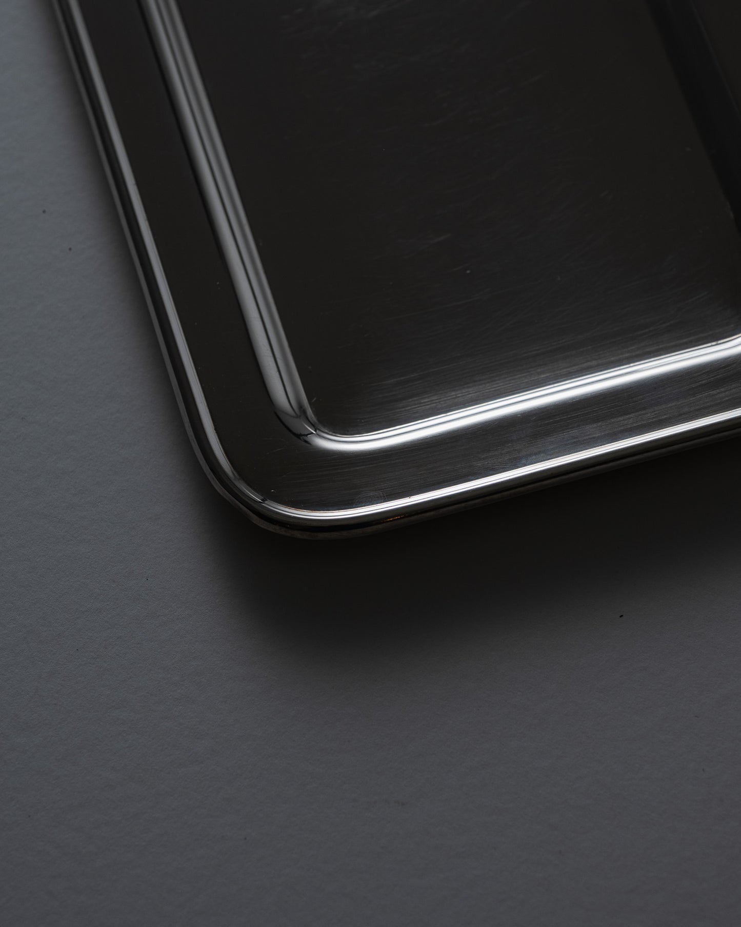 PLATEAU DIOR EN METAL ARGENTÉ