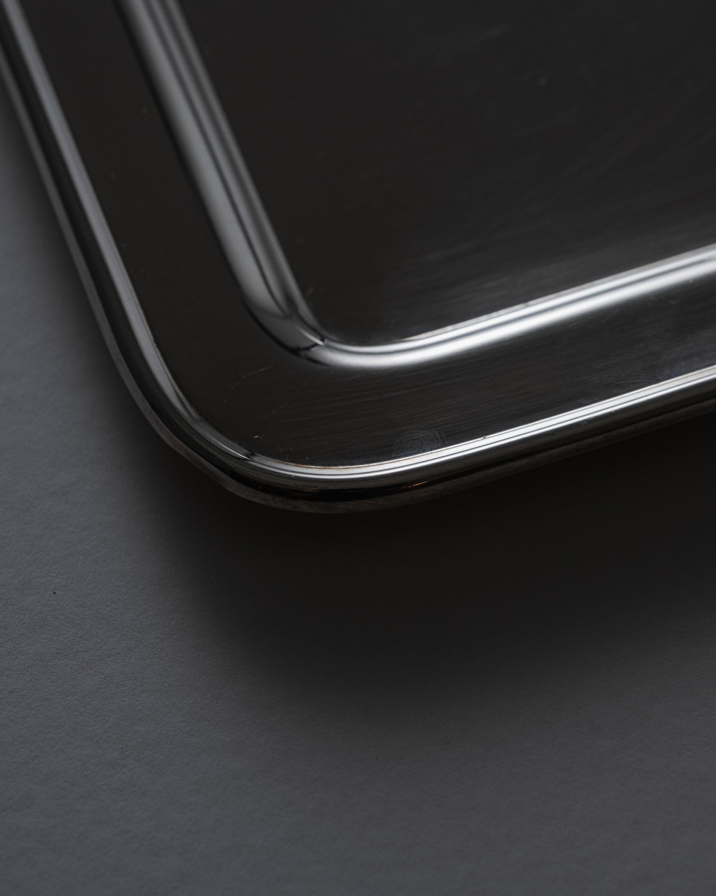 PLATEAU DIOR EN METAL ARGENTÉ