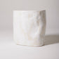 WHITE CERAMIC SIDE TABLE