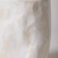 WHITE CERAMIC SIDE TABLE