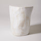 WHITE CERAMIC SIDE TABLE