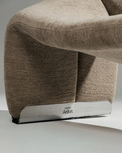 'GROOVY' ARMCHAIR, PIERRE PAULIN, 1960s