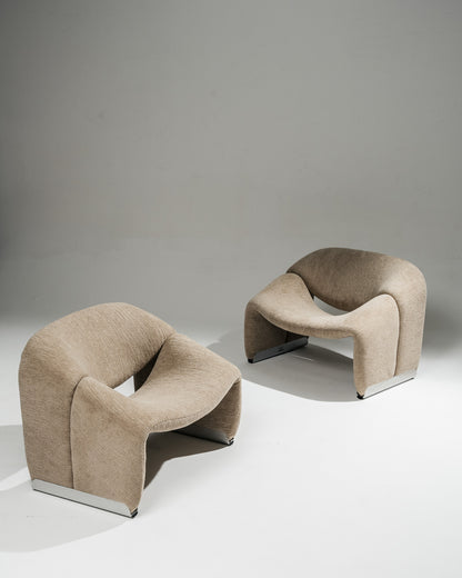 'GROOVY' ARMCHAIR, PIERRE PAULIN, 1960s