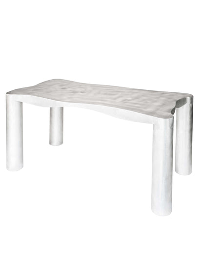 Aluminum dining table