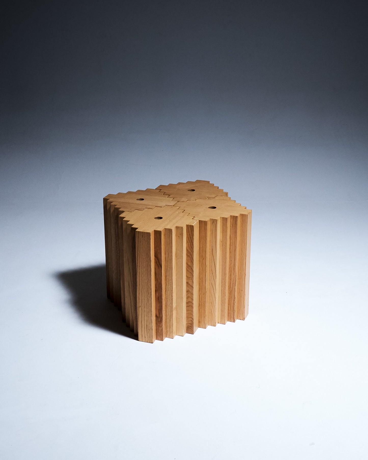 TABOURET MODULABLE EN CHÂTAIGNER MASSIF
