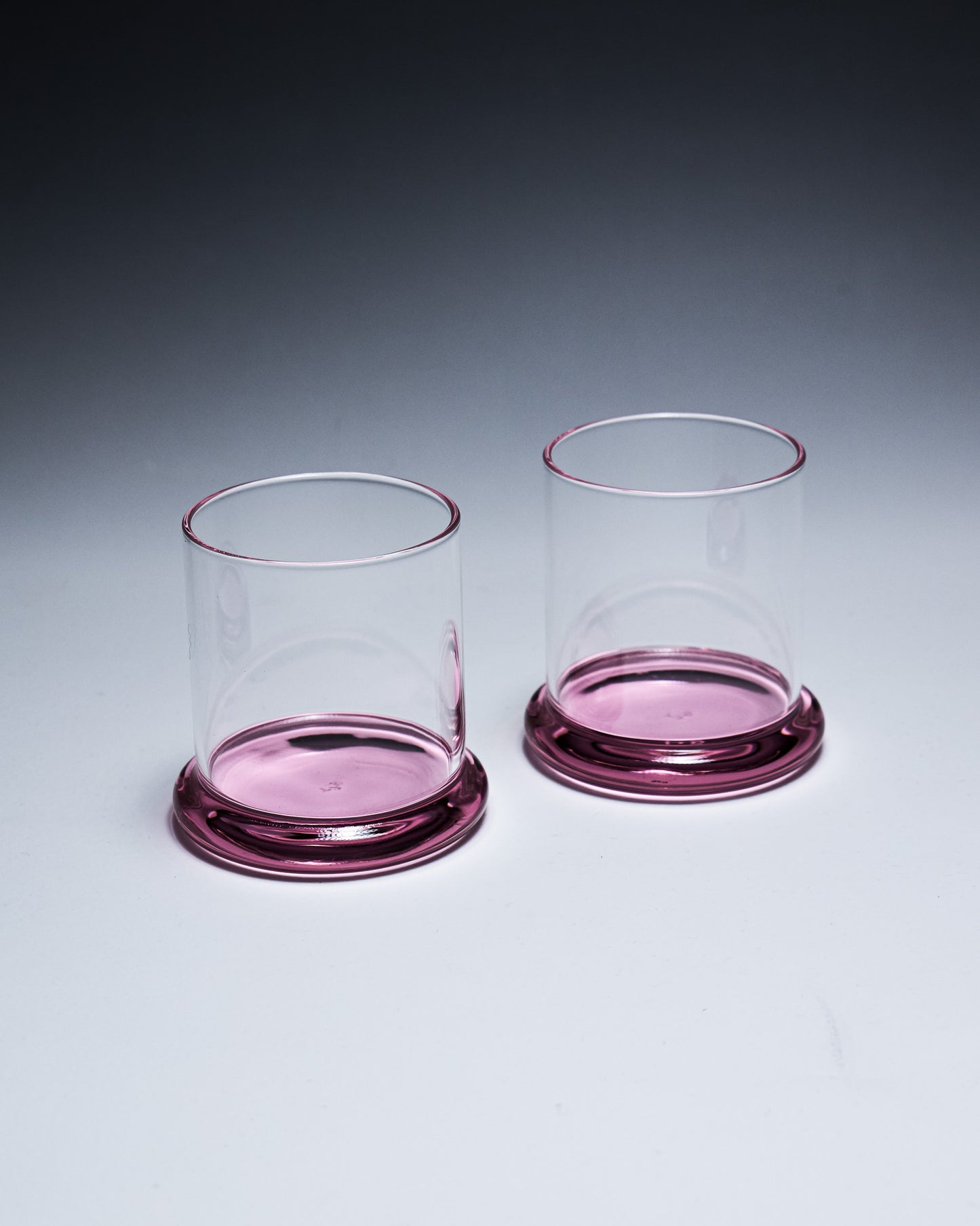 SET DE 2 VERRES TUMBLER ROSE