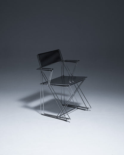 PAIR OF X-LINE CHAIRS, NIELS HAUGESEN, 1970s