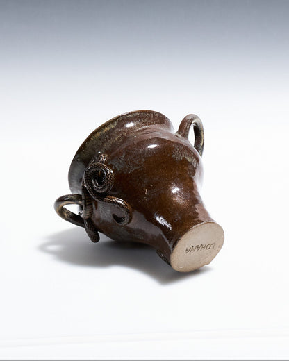 VASE SERPENTS BRUNS