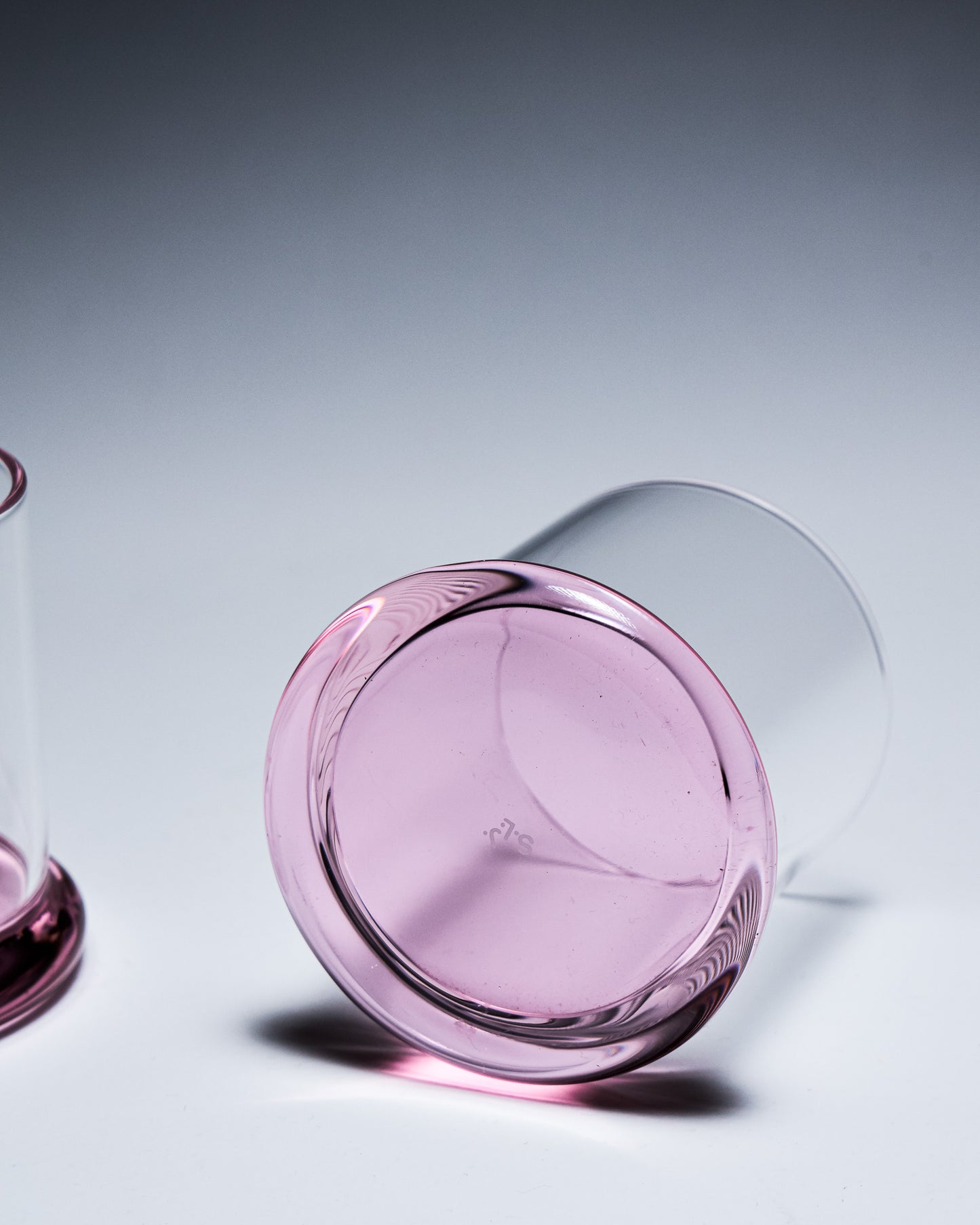 SET DE 2 VERRES TUMBLER ROSE