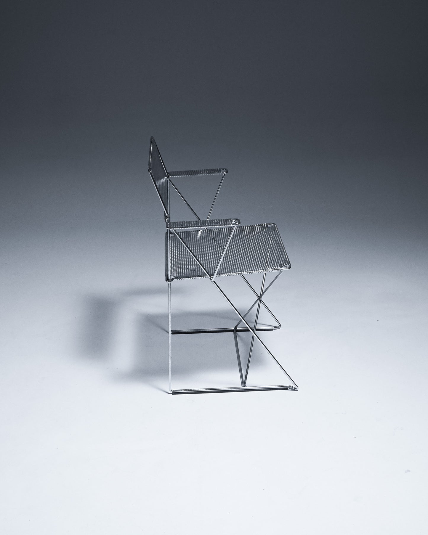 PAIR OF X-LINE CHAIRS, NIELS HAUGESEN, 1970s
