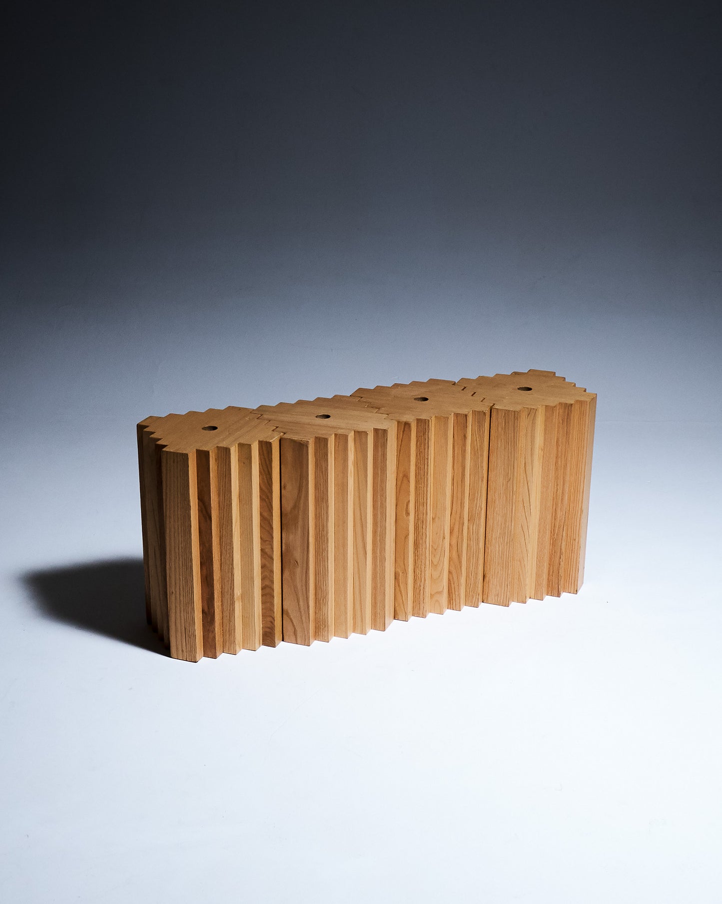 TABOURET MODULABLE EN CHÂTAIGNER MASSIF