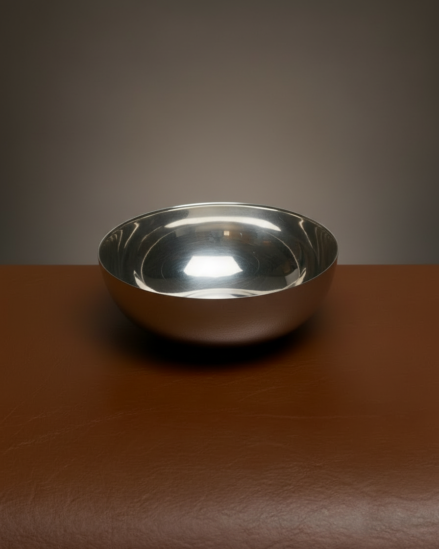 COUPELLE EN MÉTAL ARGENTÉ, CHRISTOFLE, 1970s