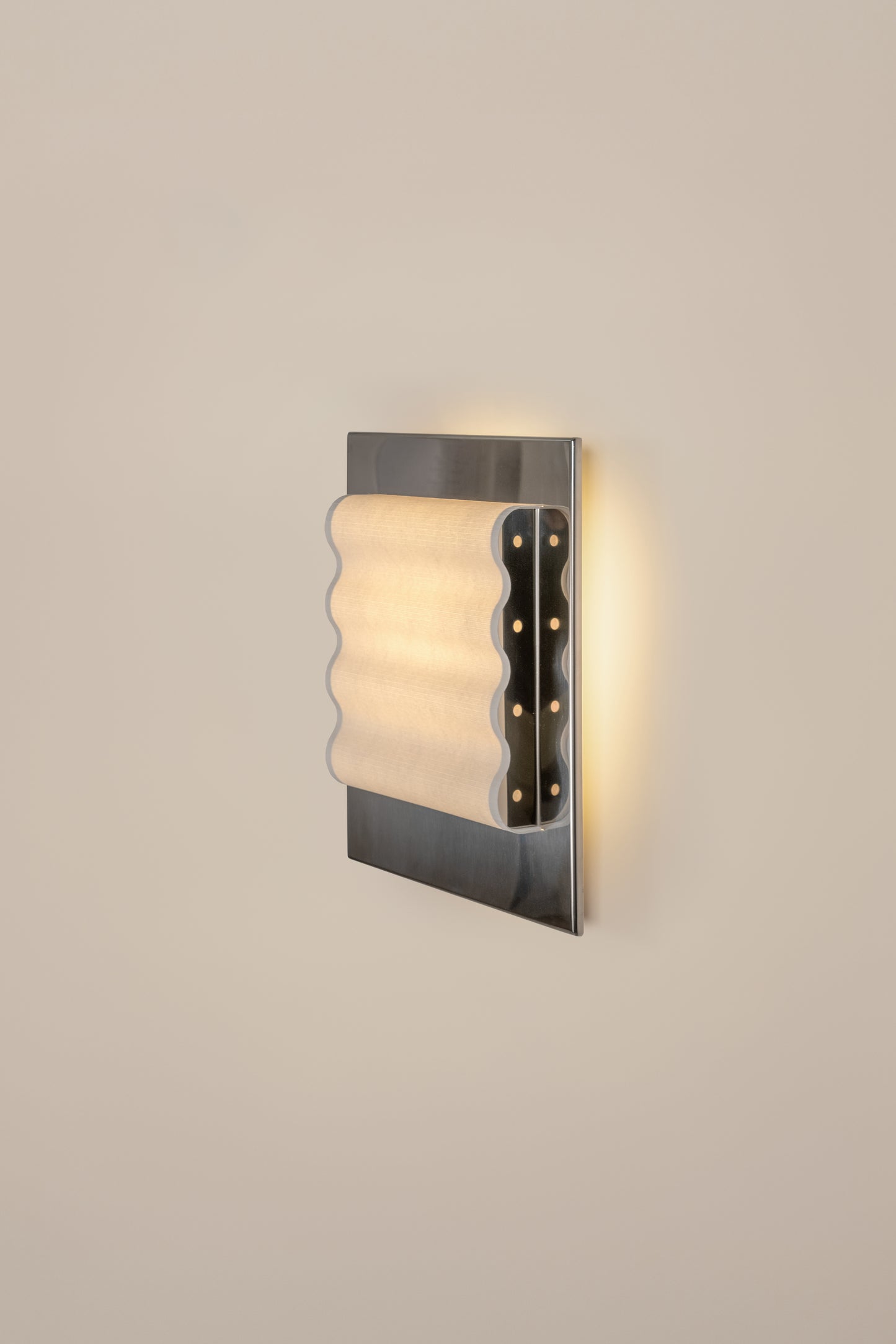 Raw Alu Frame wall sconce S