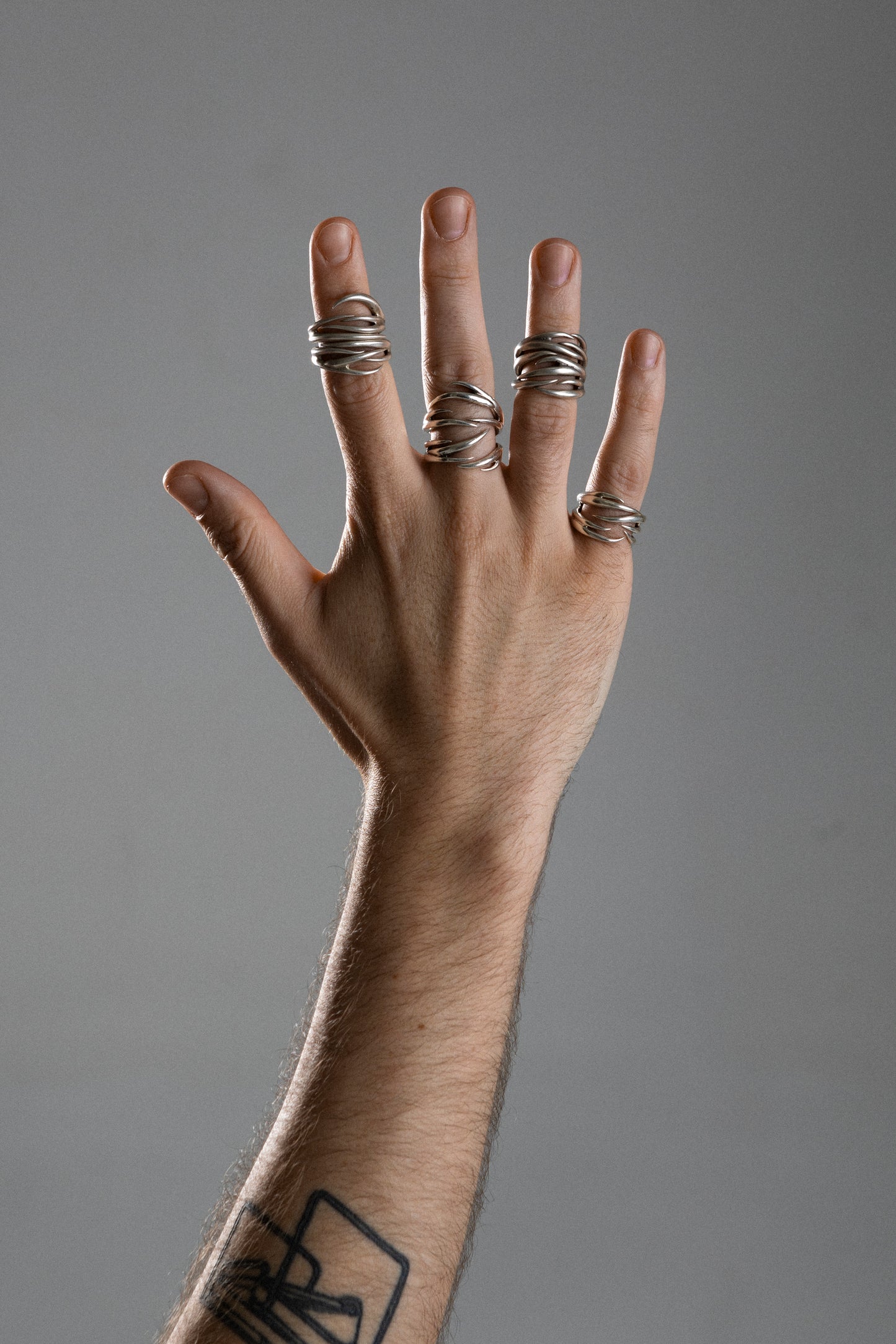 Silver "Bramble" ring