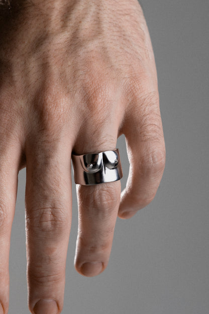 BAGUE SCULPTURE N°1 THICK