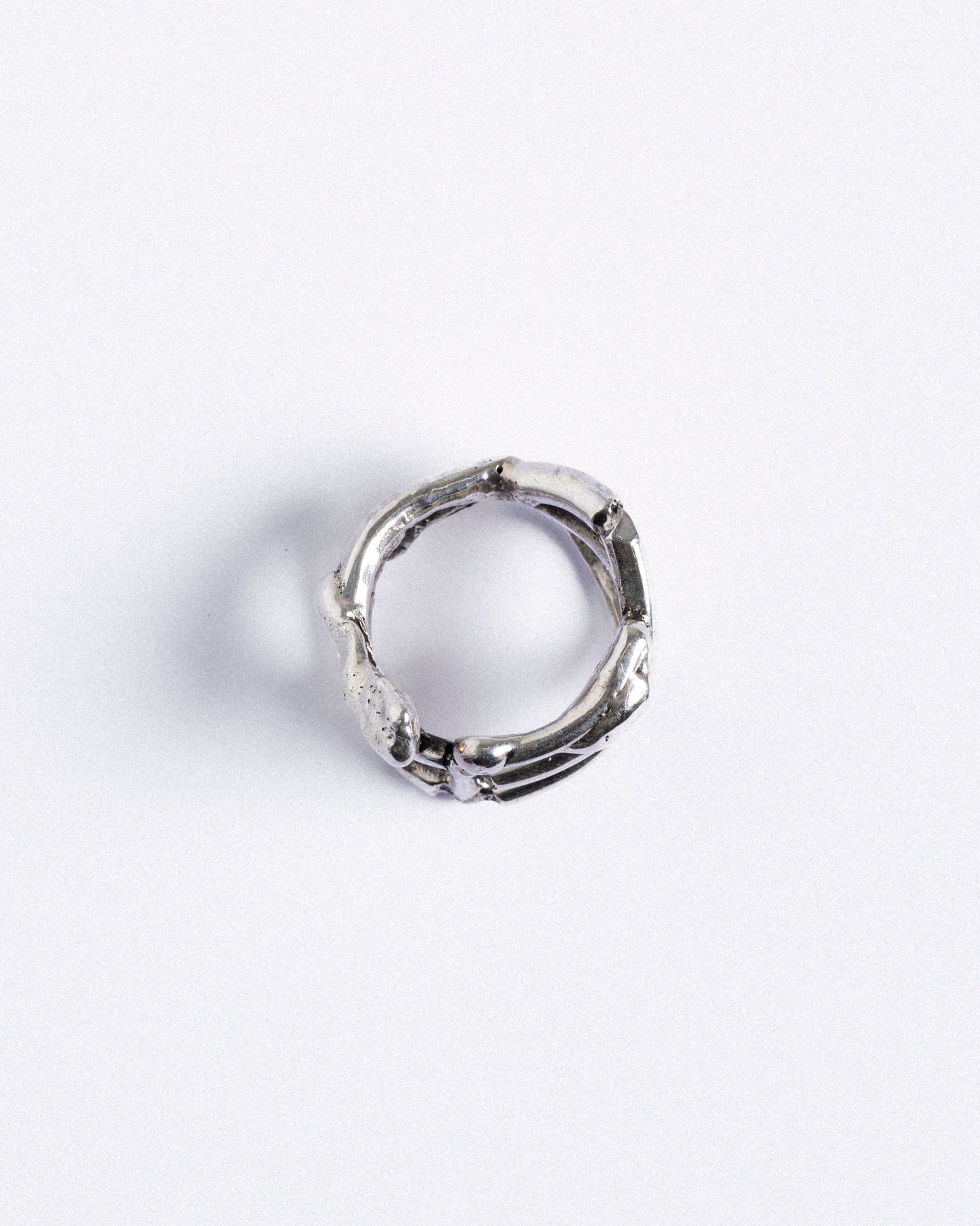 BAGUE FRAGMENT EN ARGENT 950